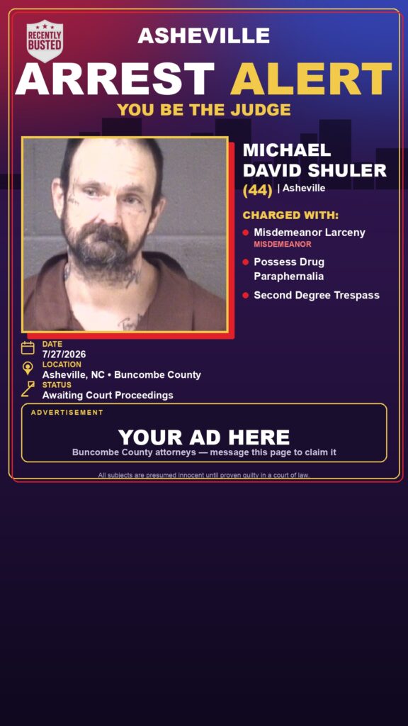 Booking photo of MICHAEL DAVID SHULER