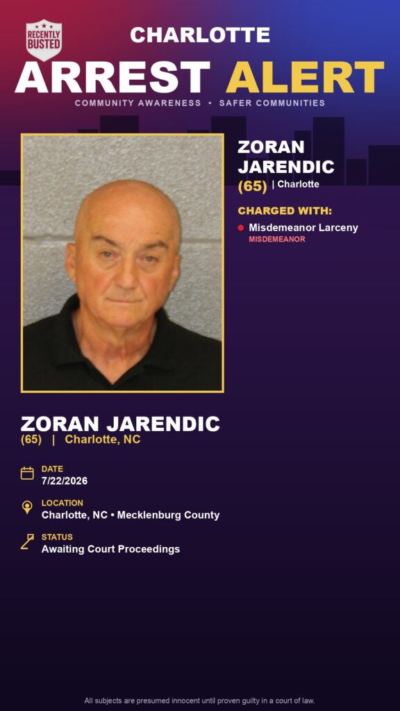 Booking photo of ZORAN JARENDIC