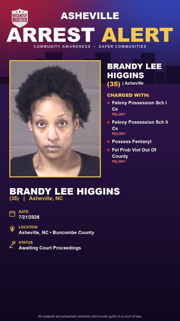 Booking photo of BRANDY LEE HIGGINS