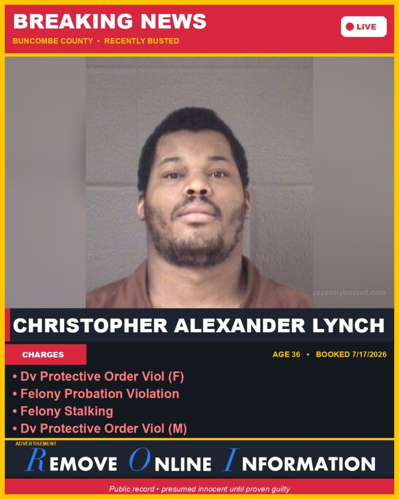 Booking photo of CHRISTOPHER ALEXANDER LYNCH