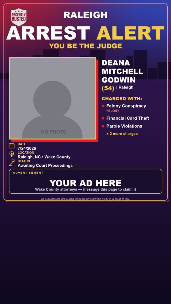 Booking photo of DEANA MITCHELL GODWIN