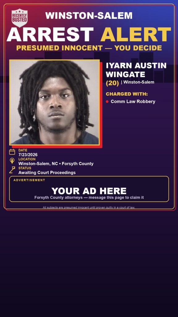 Booking photo of IYARN AUSTIN WINGATE