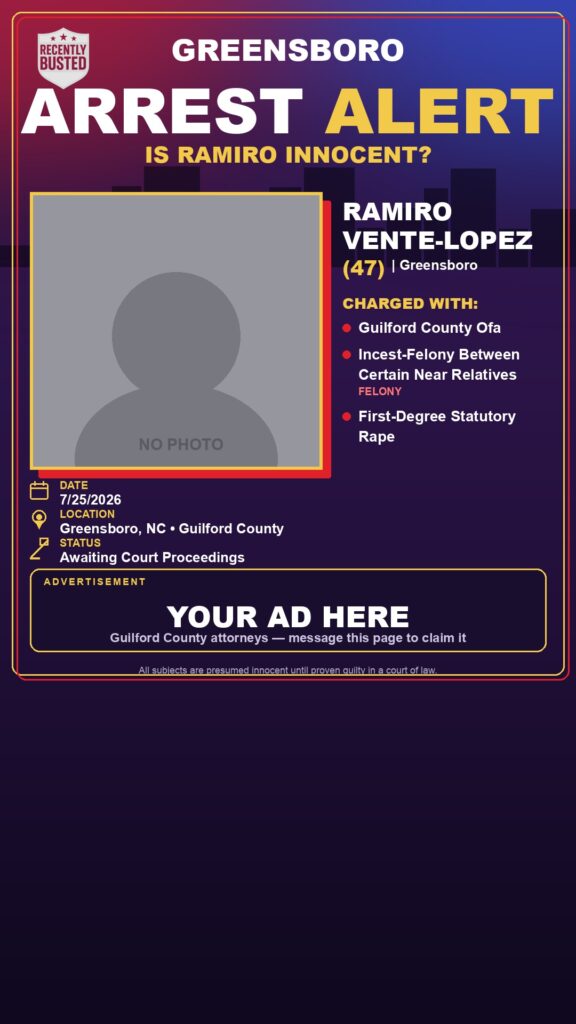 Booking photo of RAMIRO VENTE-LOPEZ