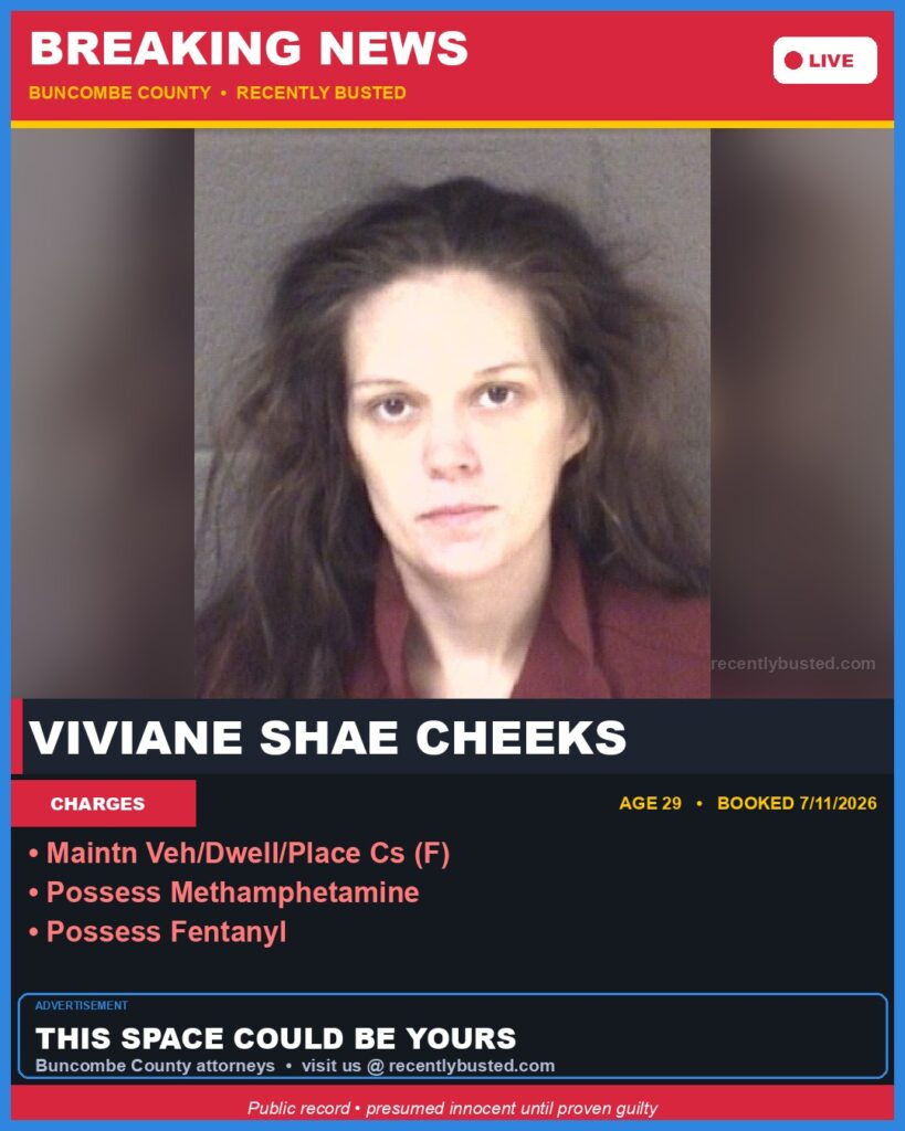 Booking photo of VIVIANE SHAE CHEEKS