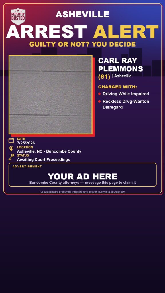 Booking photo of CARL RAY PLEMMONS