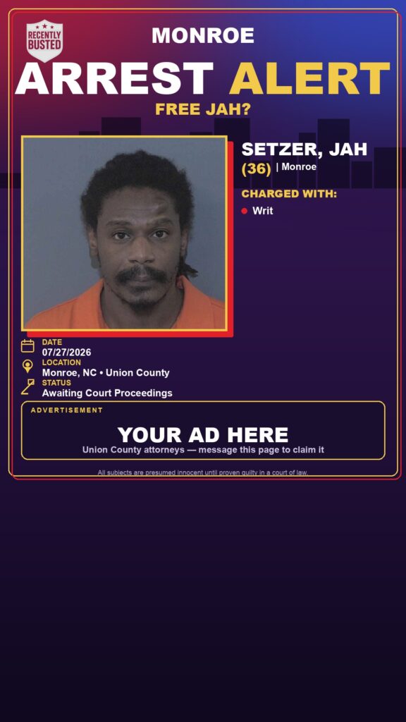Booking photo of SETZER, JAH