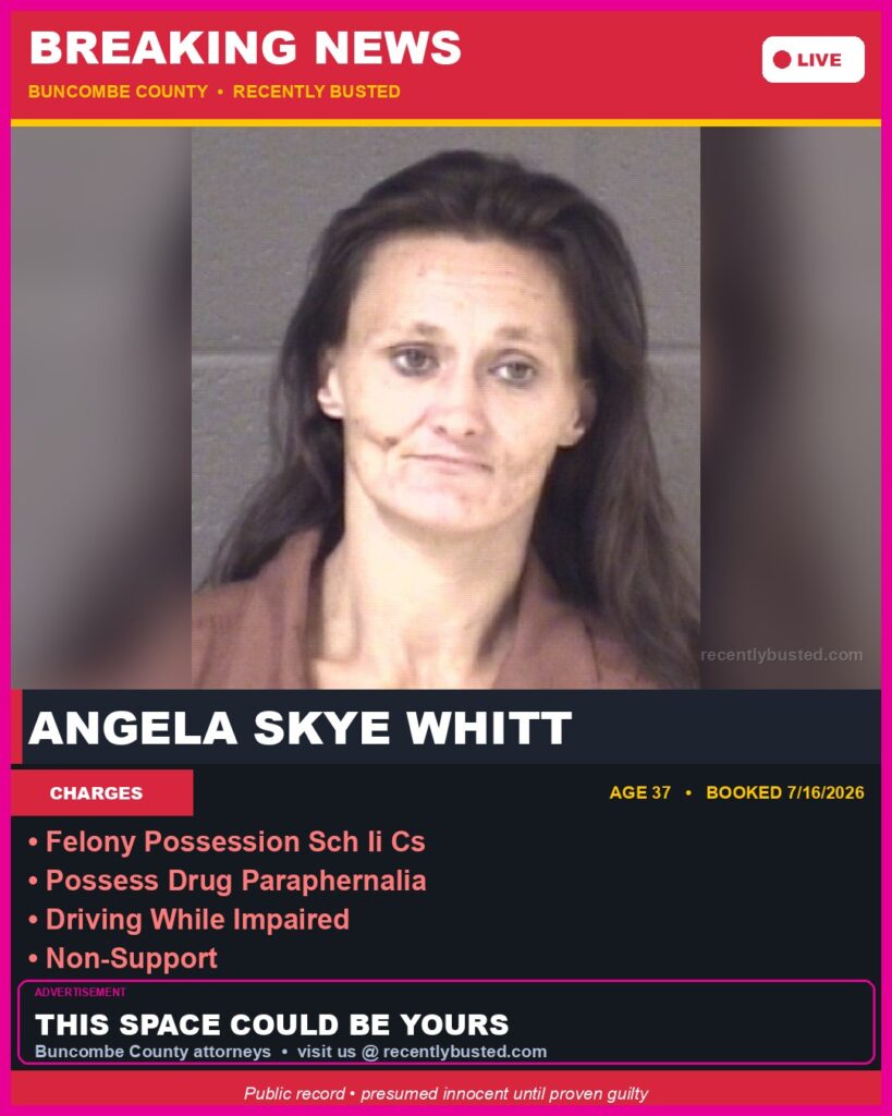 Booking photo of ANGELA SKYE WHITT
