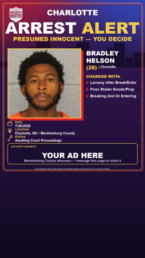 Booking photo of BRADLEY NELSON