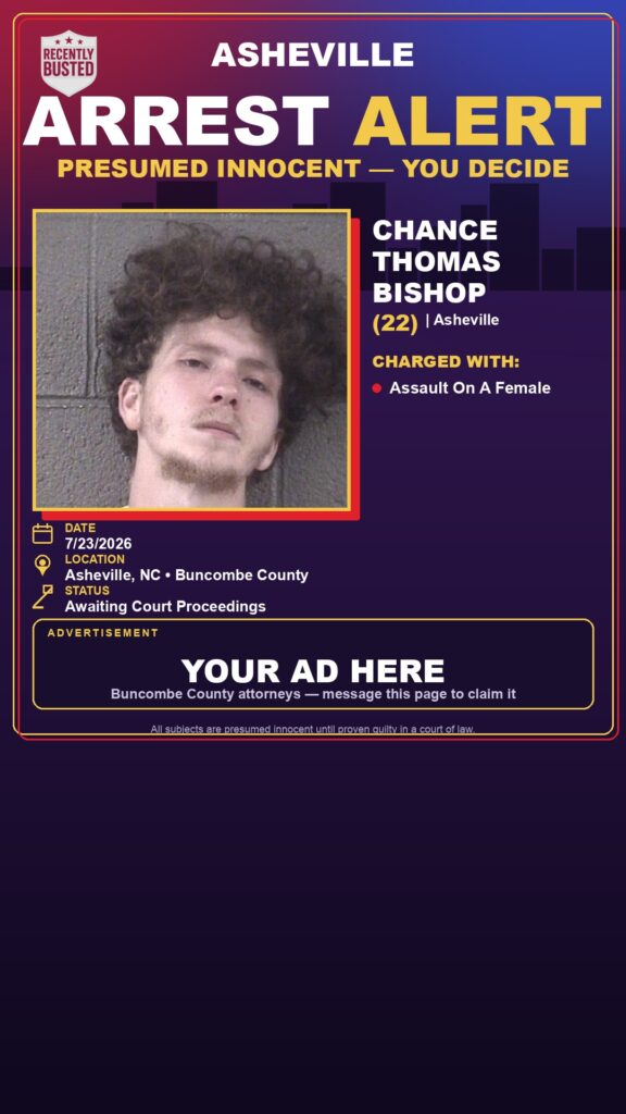 Booking photo of CHANCE THOMAS BISHOP
