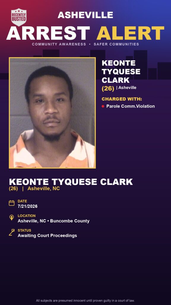Booking photo of KEONTE TYQUESE CLARK