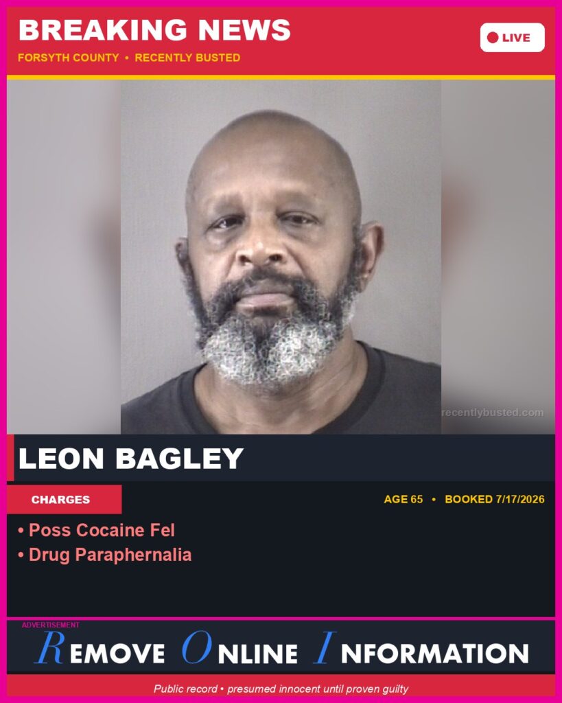 Booking photo of LEON BAGLEY