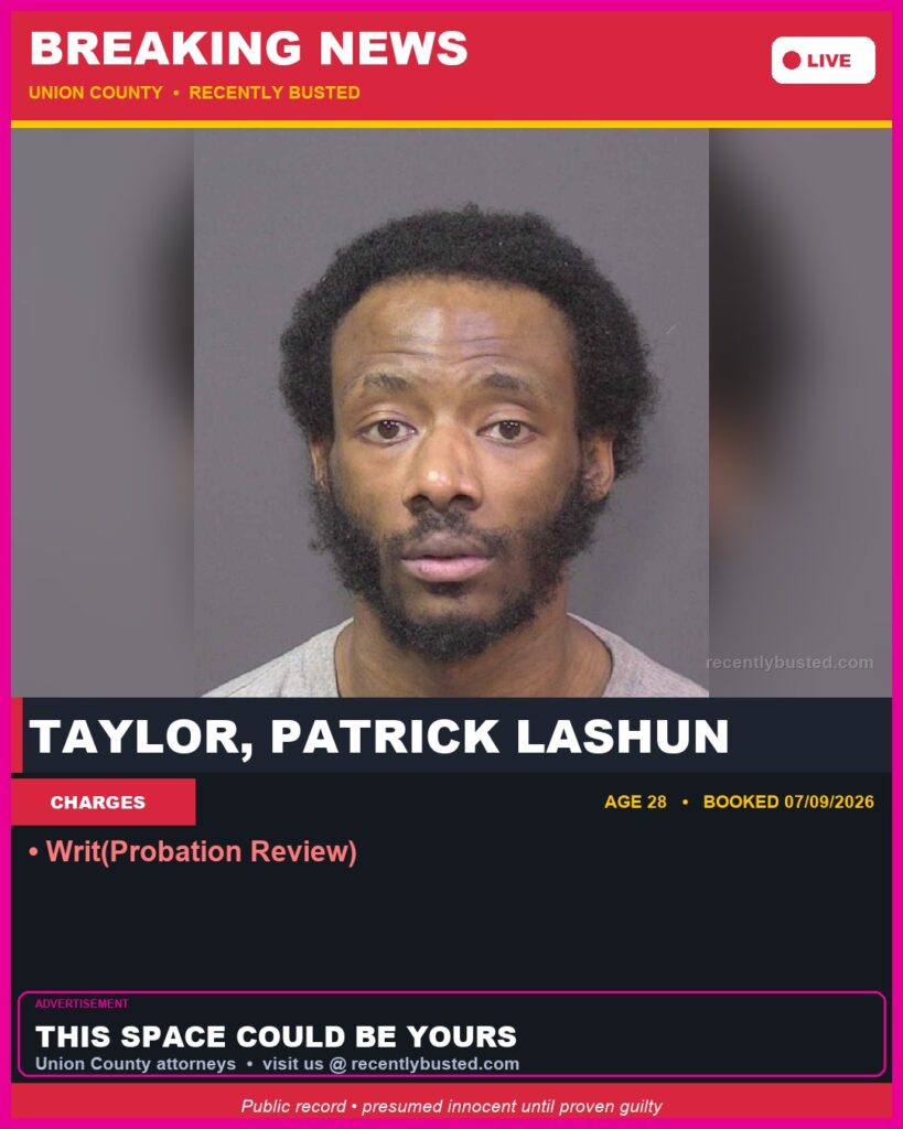 Booking photo of TAYLOR, PATRICK LASHUN