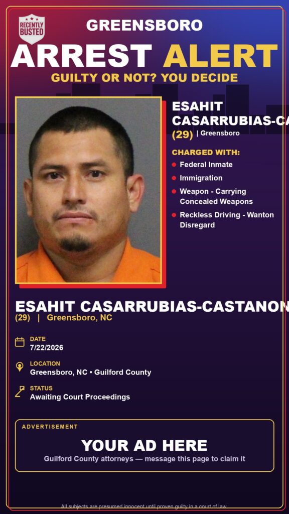 Booking photo of ESAHIT CASARRUBIAS-CASTANON