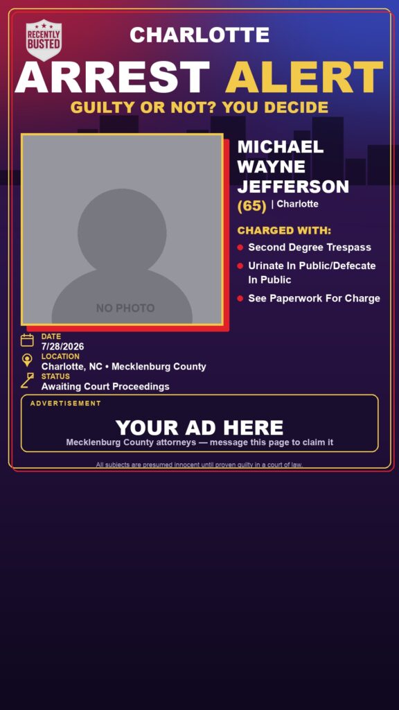 Booking photo of MICHAEL WAYNE JEFFERSON