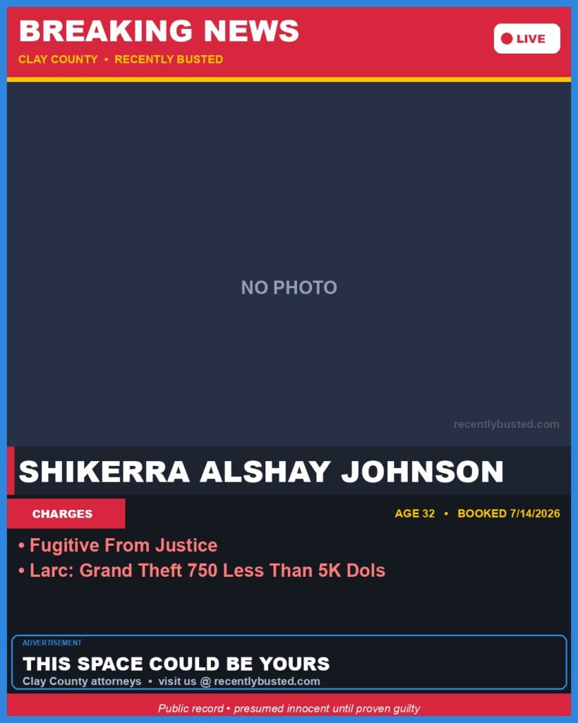Booking photo of SHIKERRA ALSHAY JOHNSON