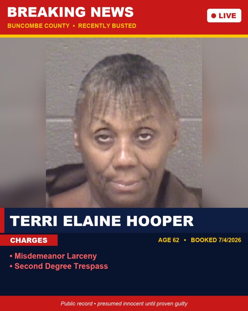 Booking photo of TERRI ELAINE HOOPER