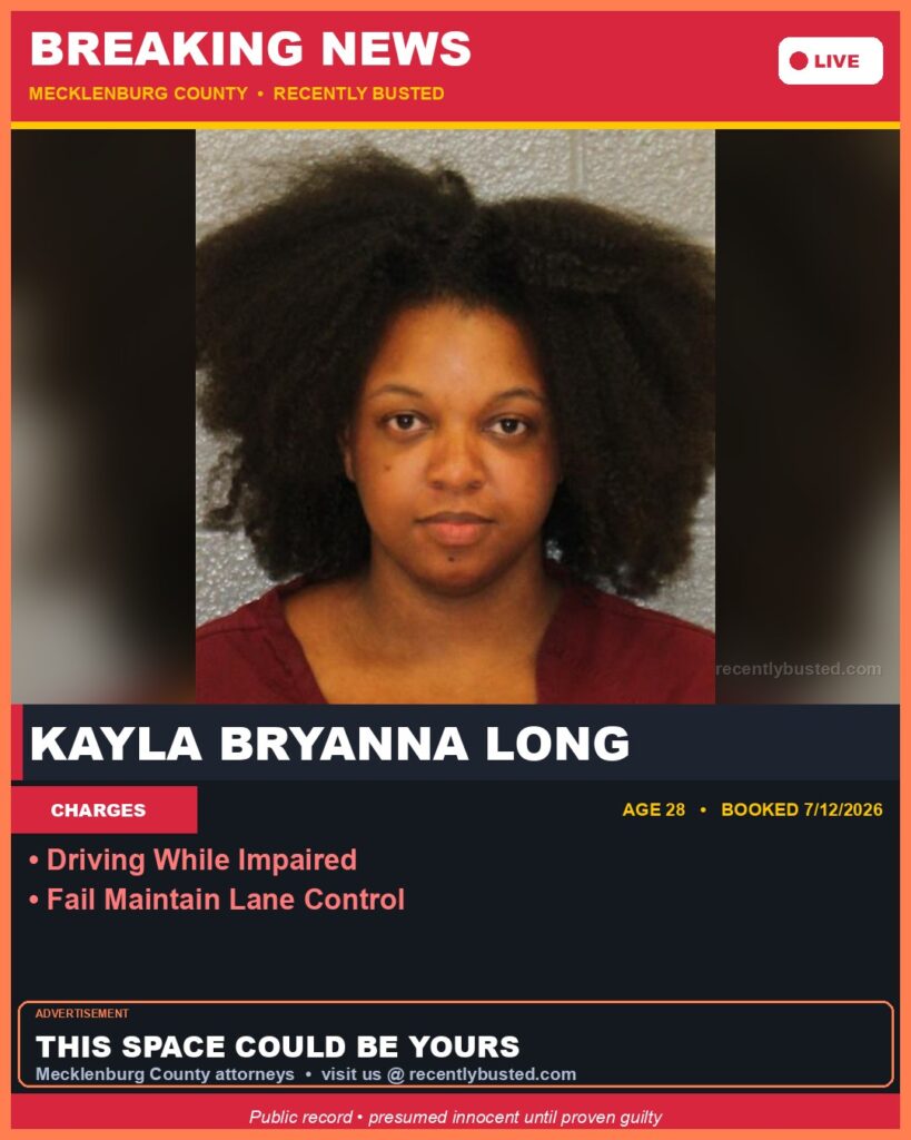 Booking photo of KAYLA BRYANNA LONG