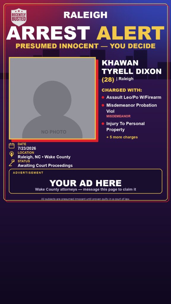 Booking photo of KHAWAN TYRELL DIXON