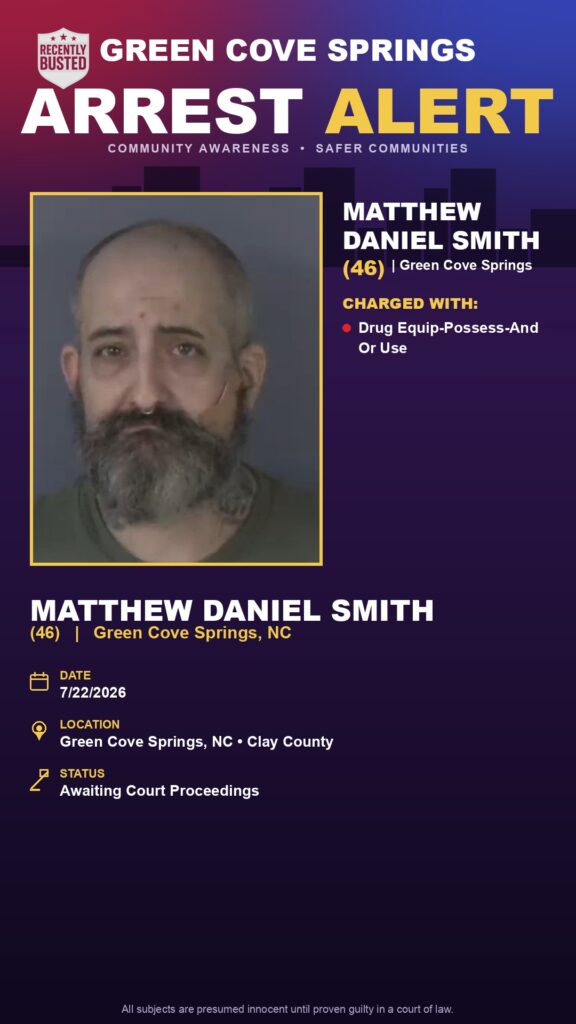 Booking photo of MATTHEW DANIEL SMITH