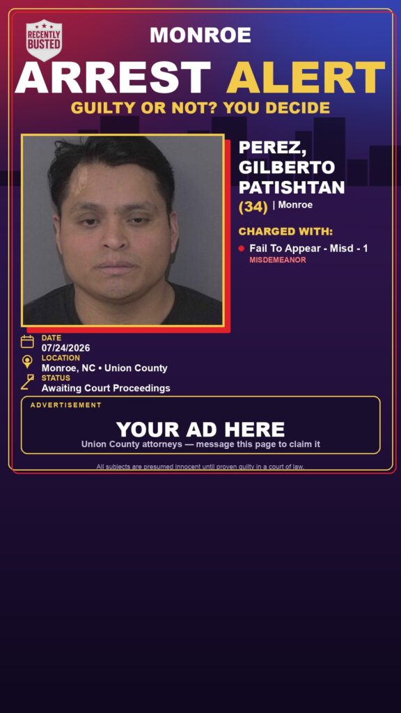 Booking photo of PEREZ, GILBERTO PATISHTAN