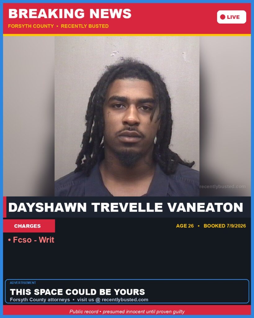 Booking photo of DAYSHAWN TREVELLE VANEATON