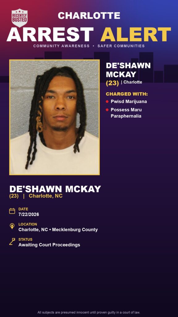 Booking photo of DE'SHAWN MCKAY