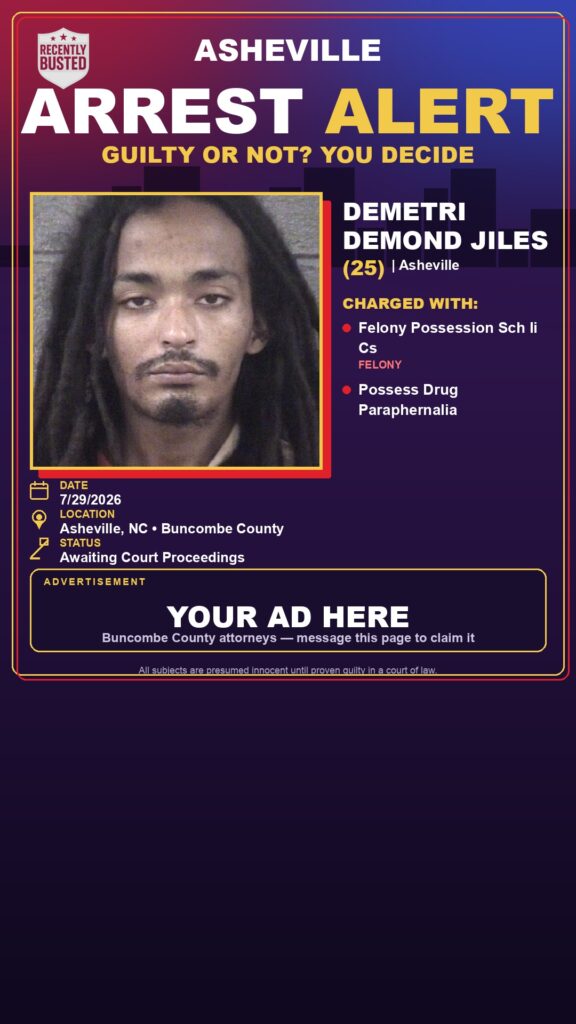Arrest report - DEMETRI DEMOND JILES