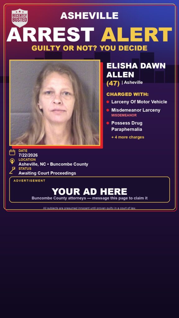 Booking photo of ELISHA DAWN ALLEN