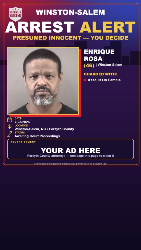 Booking photo of ENRIQUE ROSA