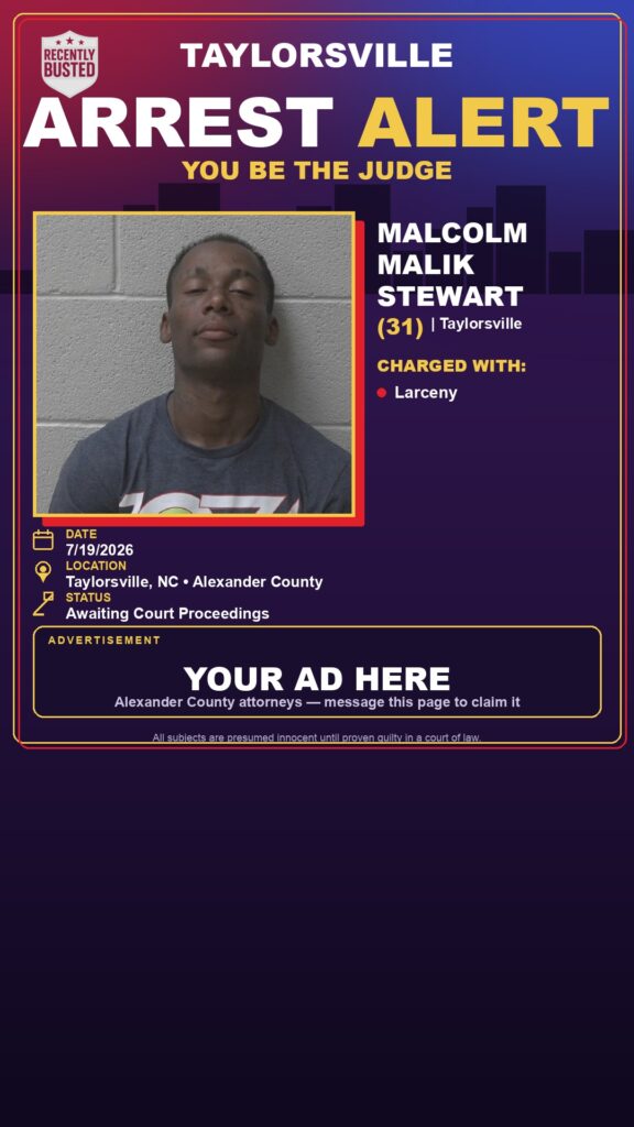 Booking photo of MALCOLM MALIK STEWART