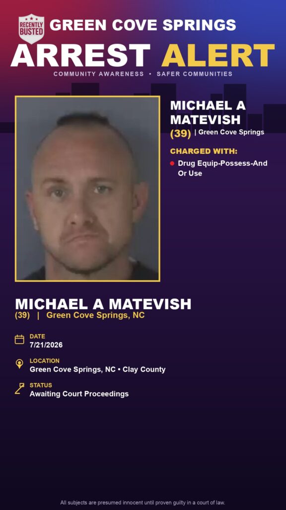 Booking photo of MICHAEL A MATEVISH
