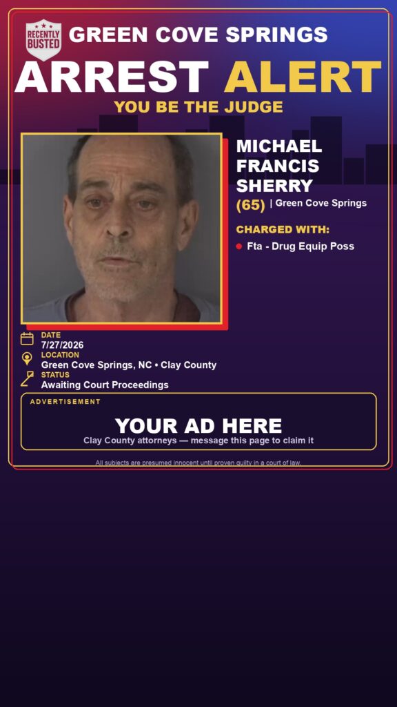 Booking photo of MICHAEL FRANCIS SHERRY
