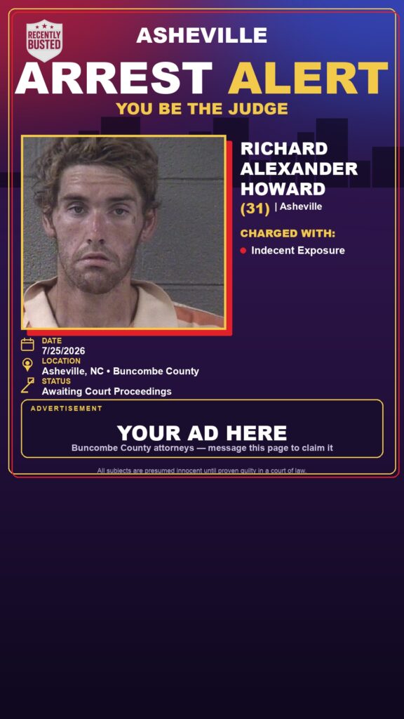 Booking photo of RICHARD ALEXANDER HOWARD