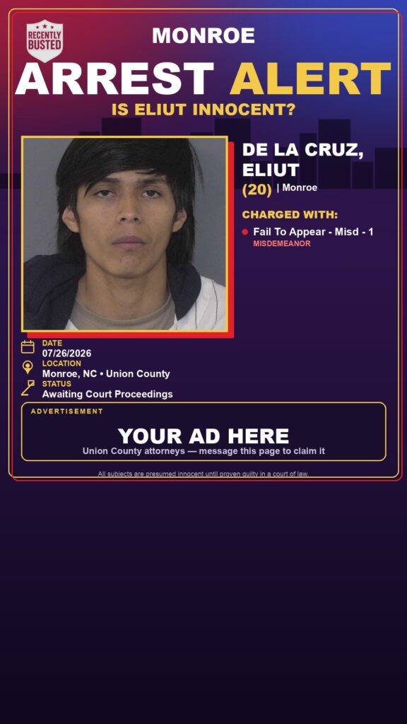 Booking photo of DE LA CRUZ, ELIUT