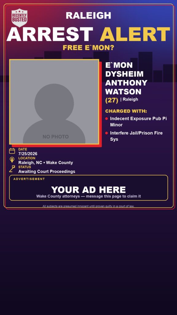 Booking photo of E`MON DYSHEIM ANTHONY WATSON