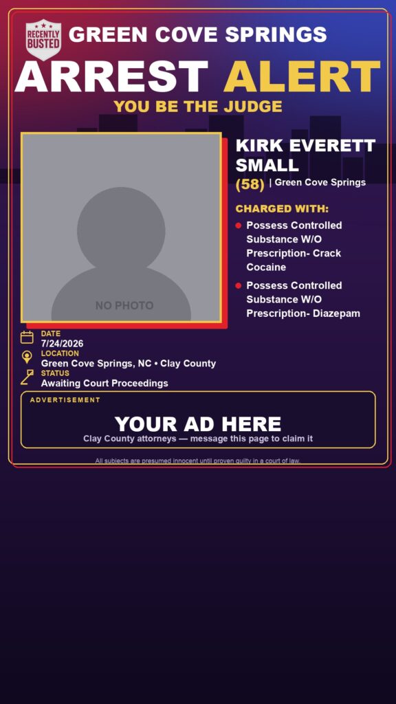 Booking photo of KIRK EVERETT SMALL