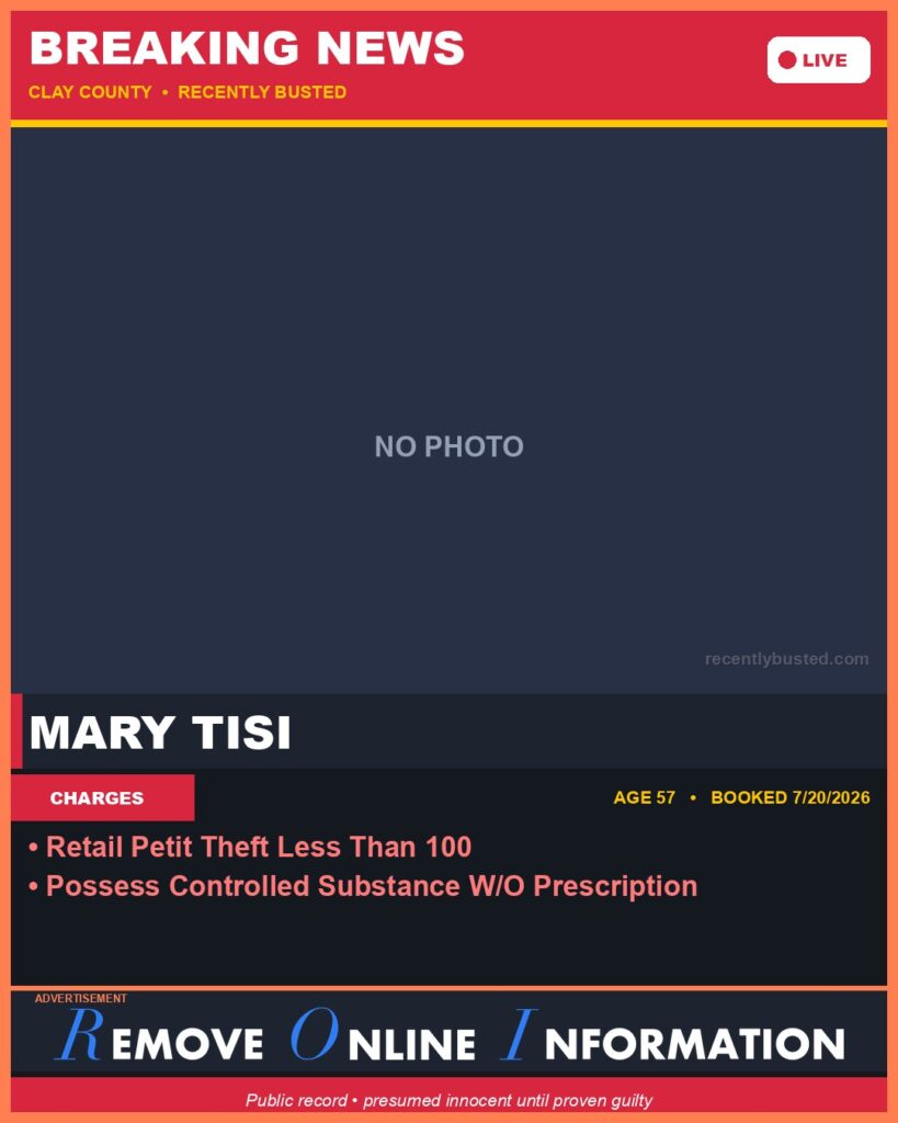 Booking photo of MARY TISI