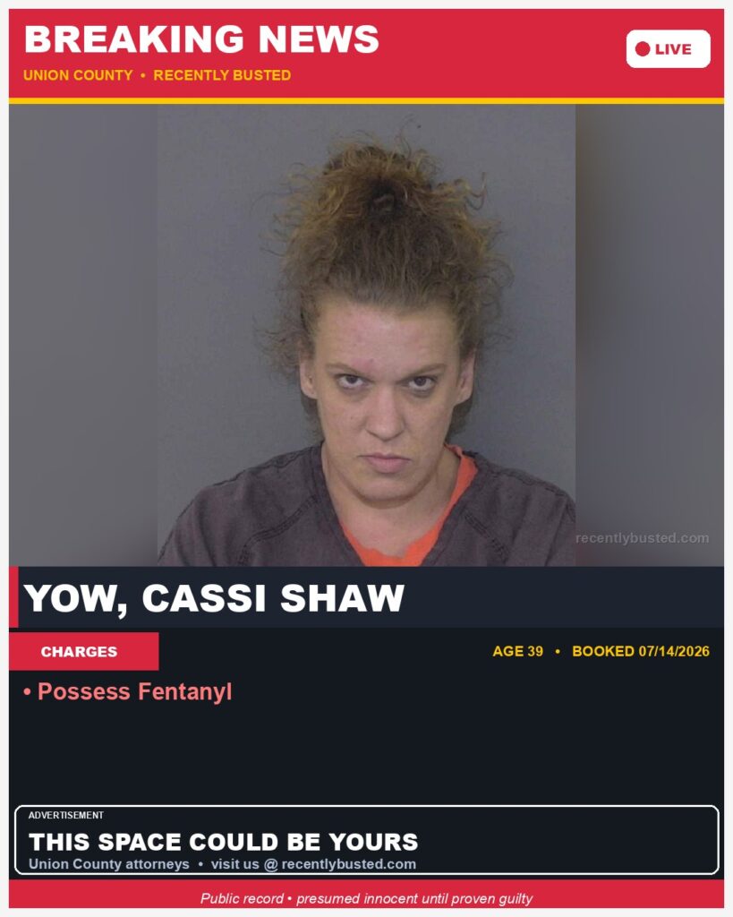 Booking photo of YOW, CASSI SHAW