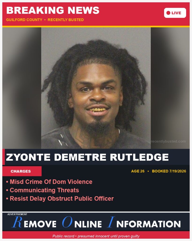 Booking photo of ZYONTE DEMETRE RUTLEDGE