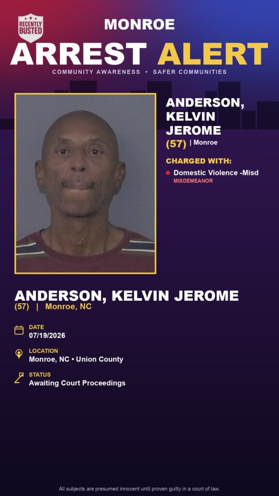 Booking photo of ANDERSON, KELVIN JEROME