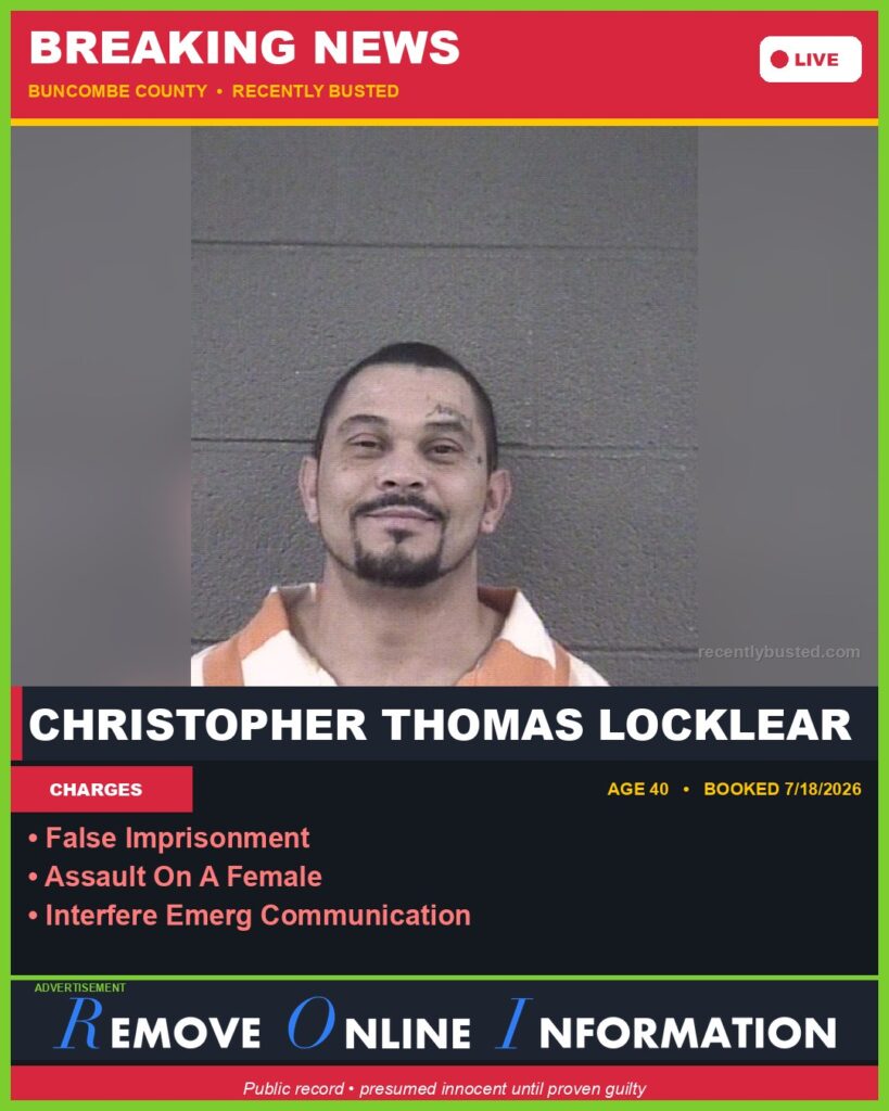 Booking photo of CHRISTOPHER THOMAS LOCKLEAR