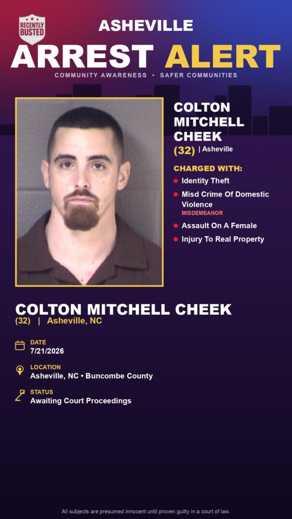 Booking photo of COLTON MITCHELL CHEEK