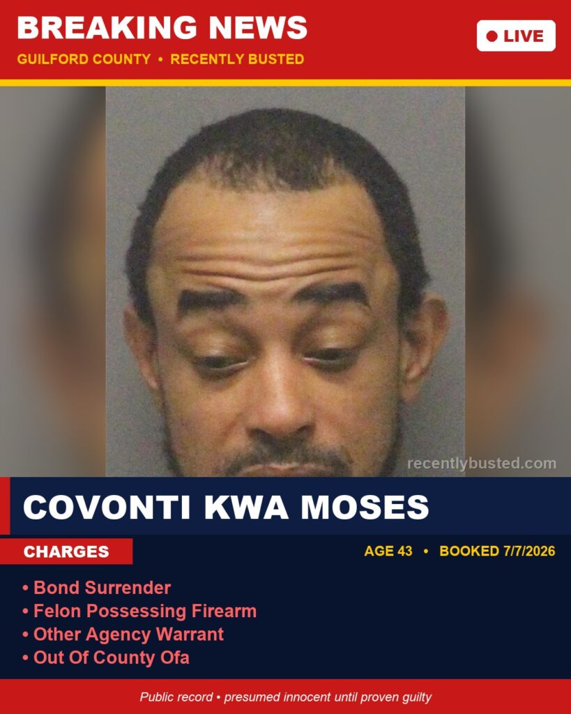Booking photo of COVONTI KWA MOSES