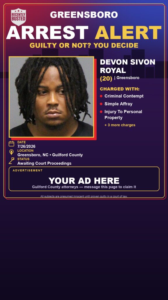 Booking photo of DEVON SIVON ROYAL