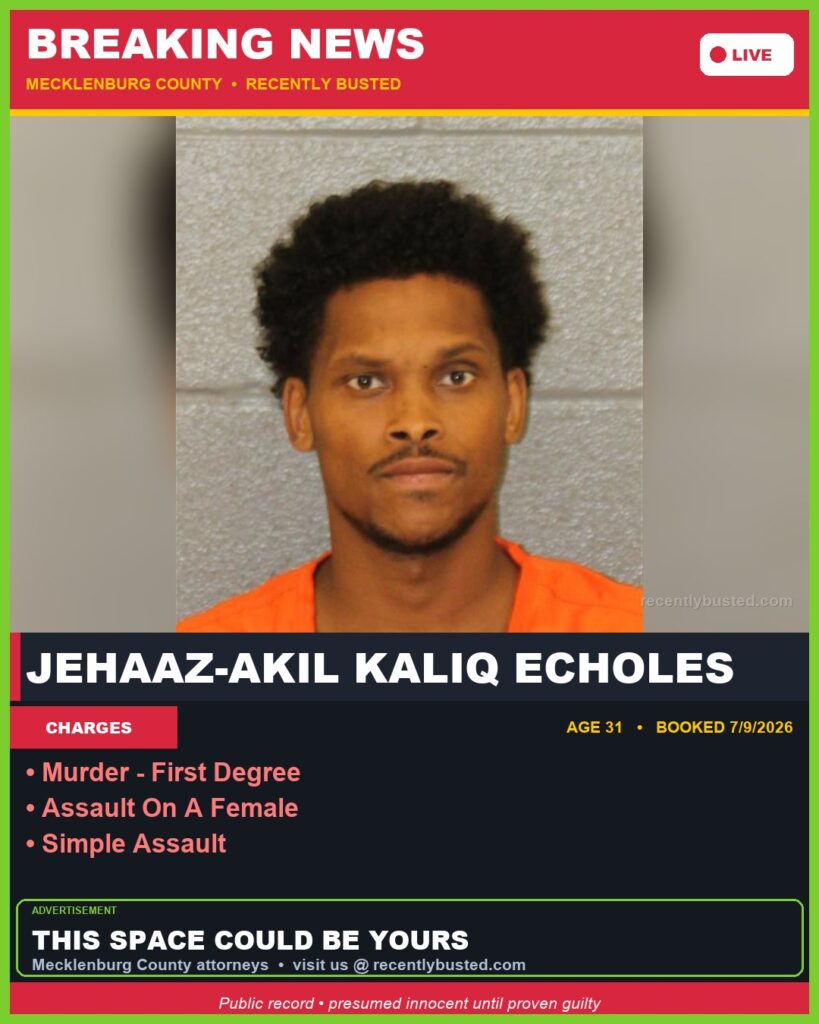 Booking photo of JEHAAZ-AKIL KALIQ ECHOLES