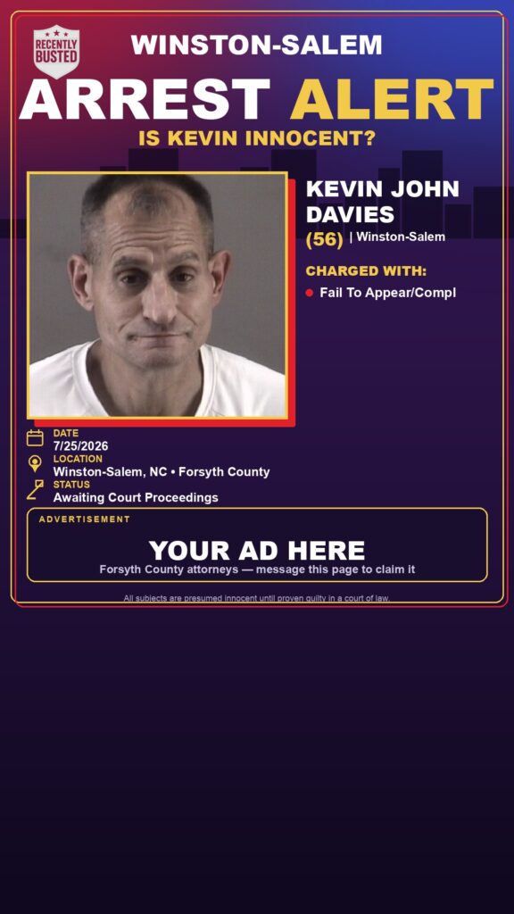 Booking photo of KEVIN JOHN DAVIES