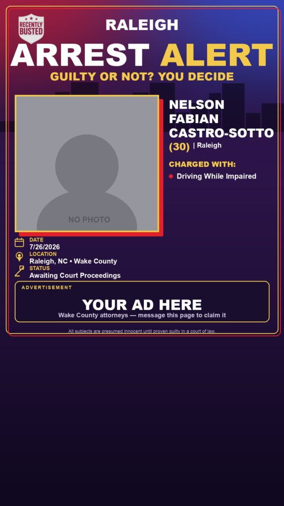Booking photo of NELSON FABIAN CASTRO-SOTTO