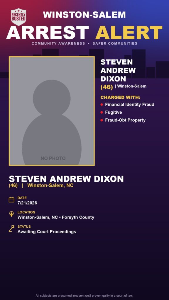 Booking photo of STEVEN ANDREW DIXON