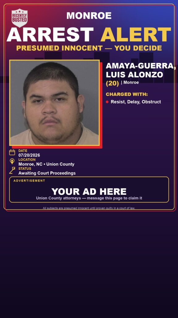 Booking photo of AMAYA-GUERRA, LUIS ALONZO