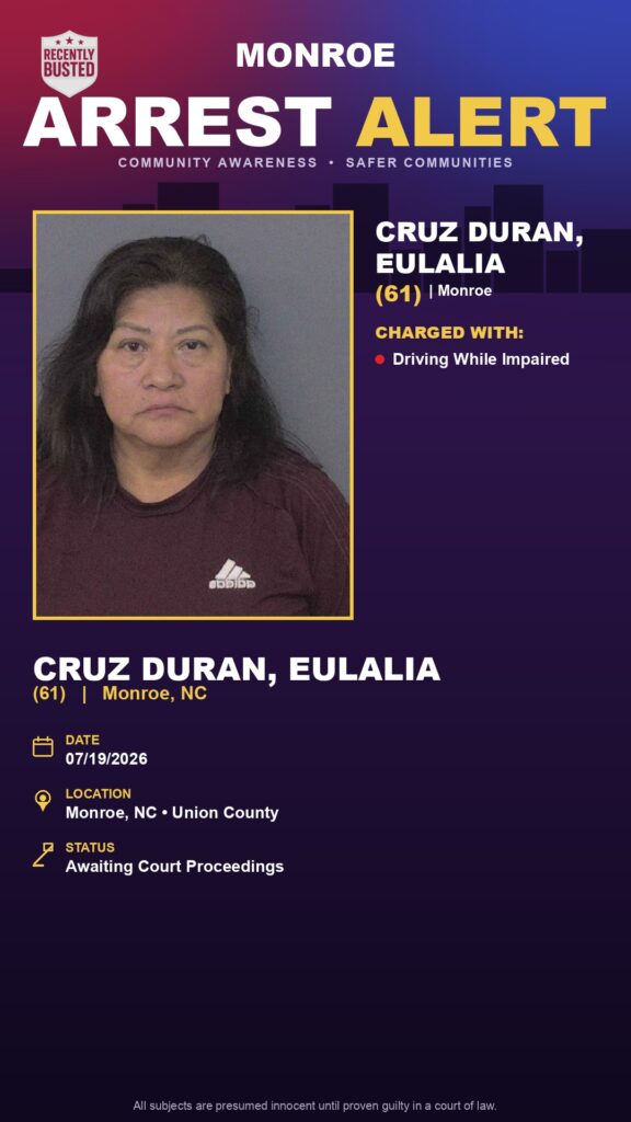 Booking photo of CRUZ DURAN, EULALIA